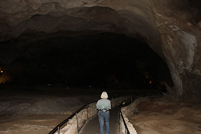 Debby in Cavern